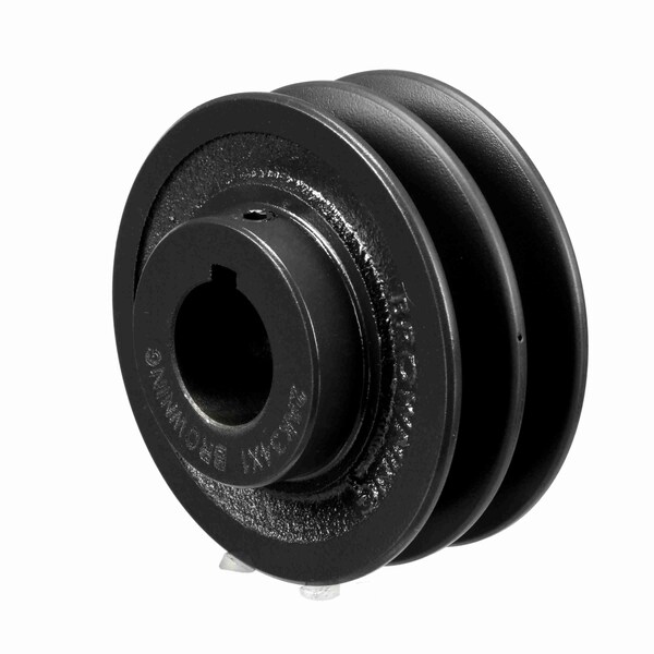2 Groove Cast Iron Fhp - Finished Bore Sheave, 2AK34X1